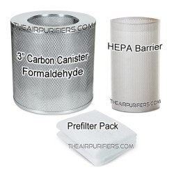  AirPura F600DLX / F700DLX Bundle 3 Carbon Canister, HEPA-Barrier, Prefilter