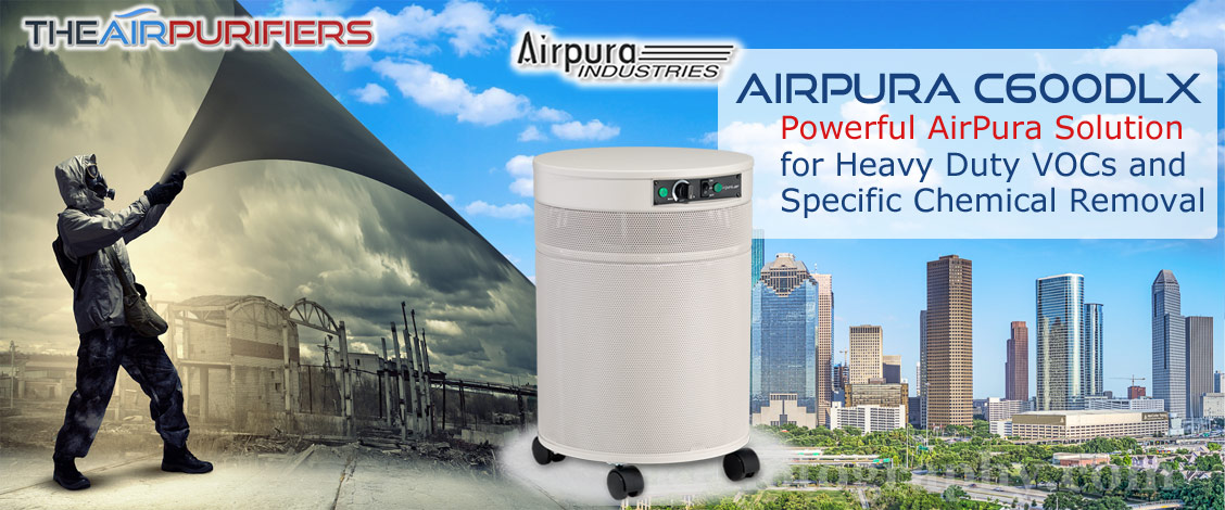 AirPura C600DLX Extreme VOC Removal Air Purifier at TheAirPurifiers.com