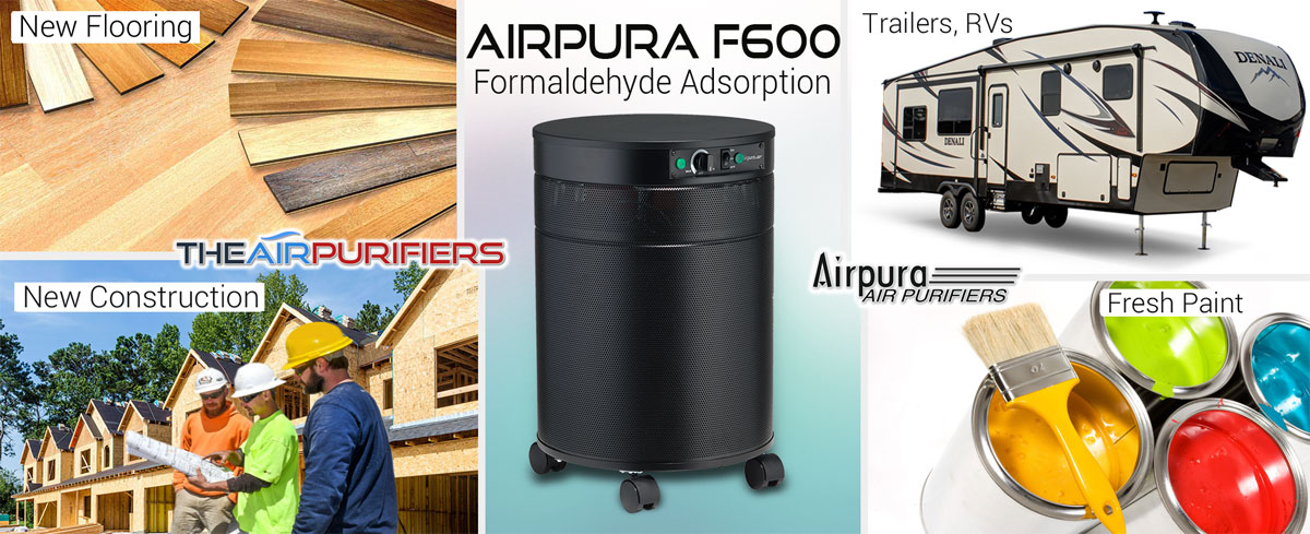 AirPura F600 Formaldehyde Adsorption Air Purifier at TheAirPurifiers.com