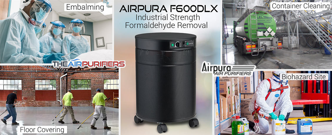 AirPura F600DLX Industrial Strength Formaldehyde Removal