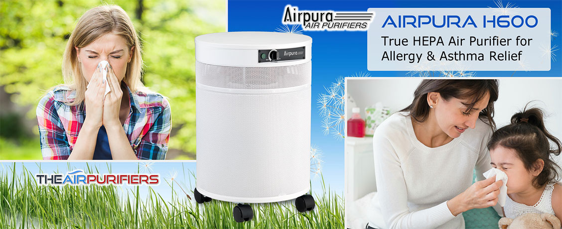 AirPura H600 Allergy and Asthma Relief Air Purifier at TheAirPurifiers.com