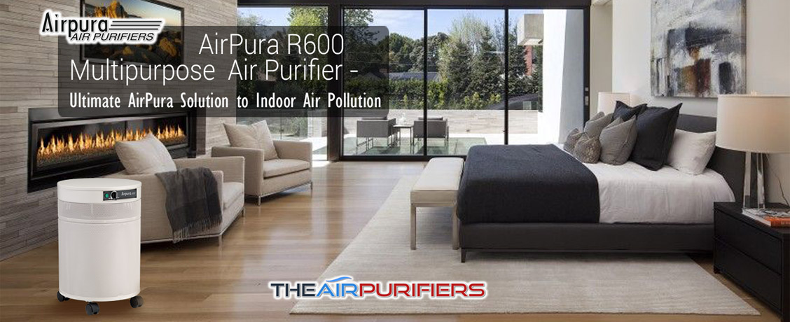 AirPura R600 Multipurpose HEPA and Carbon Air Purifier at TheAirPurifiers.com