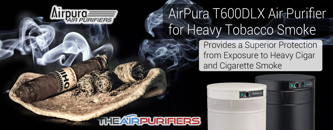 AirPura T600DLX Heavy Tobacco Smoke Air Purifier at TheAirPurifiers.com