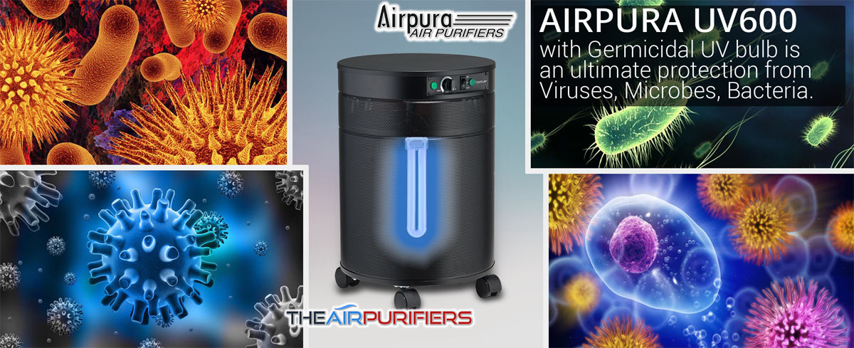 AirPura UV600 Airborne Pathogen Suppression Air Purifier at TheAirPurifiers.com AirPura UV600 Airborne Pathogen Suppression Air Purifier at TheAirPurifiers.com