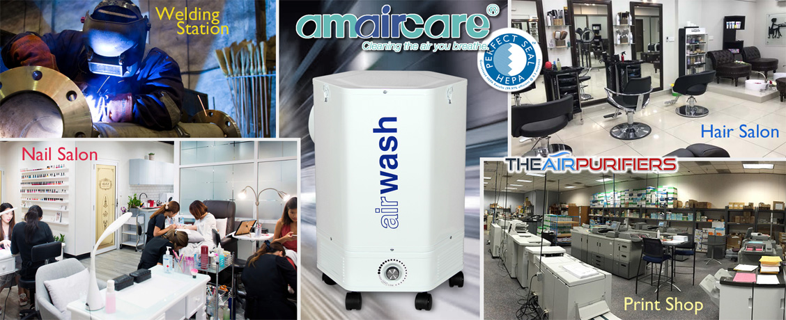 Amaircare 4000 HEPA CHEM Chemical and Dust Extraction Air Purifier at TheAirPurifiers.com