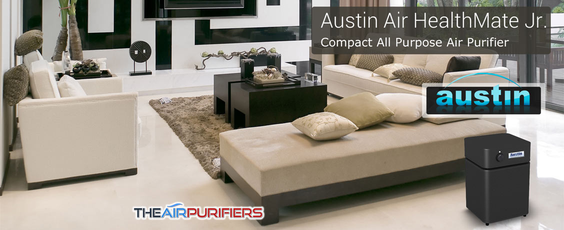 Austin Air HealthMate Junior air purifier at TheAirPurifiers.com